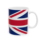 United Kingdom Flag Mug | Patriotic Coffee Cup | Gift for Expats, United Kingdom Heritage & Travelers