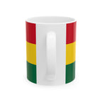 Ghana Flag Mug | Patriotic Coffee Cup | Gift for Expats, Ghana Heritage & Travelers