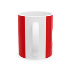 Turkey Flag Mug | Patriotic Coffee Cup | Gift for Expats, Turkey Heritage & Travelers