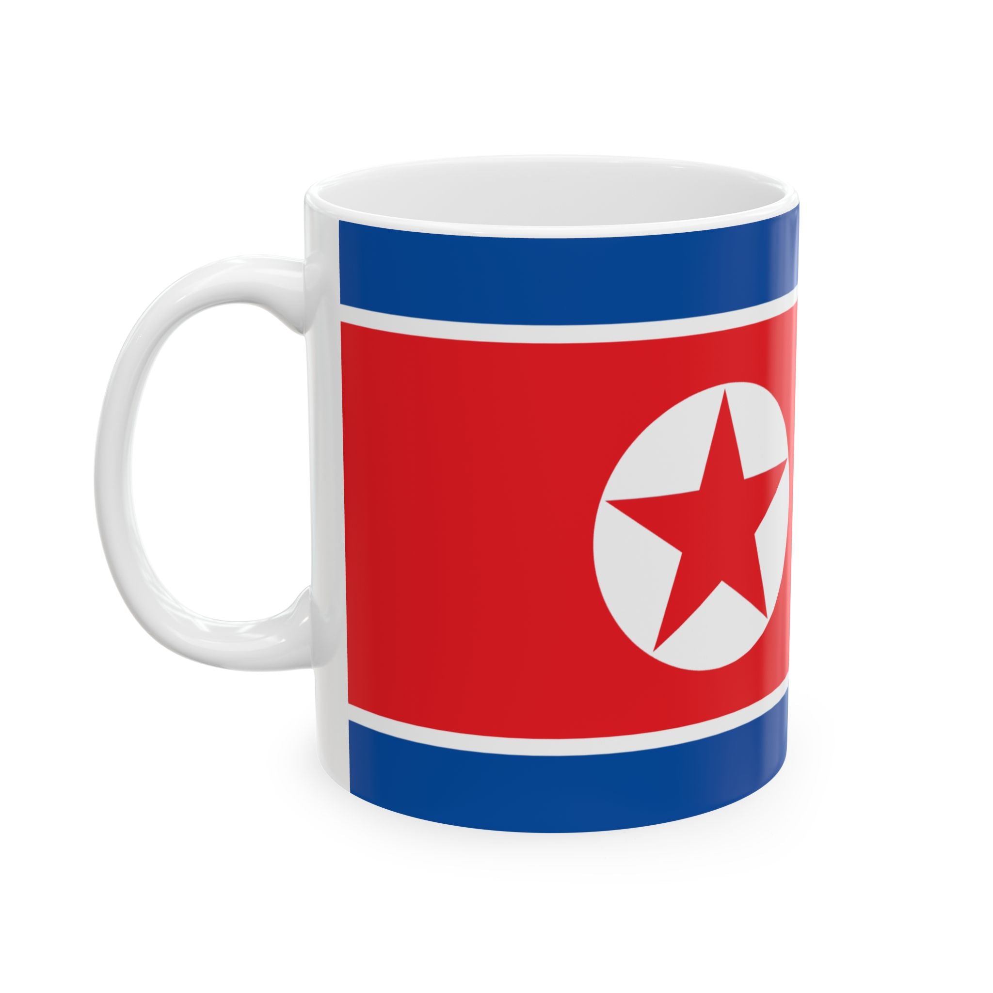 North Korea Flag Mug | Patriotic Coffee Cup | Gift for Expats, North Korea Heritage & Travelers