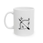 Sagittarius Zodiac Mug | Astrology Coffee Mug | Horoscope Gift | Ceramic Zodiac Cup | Birthday Gift