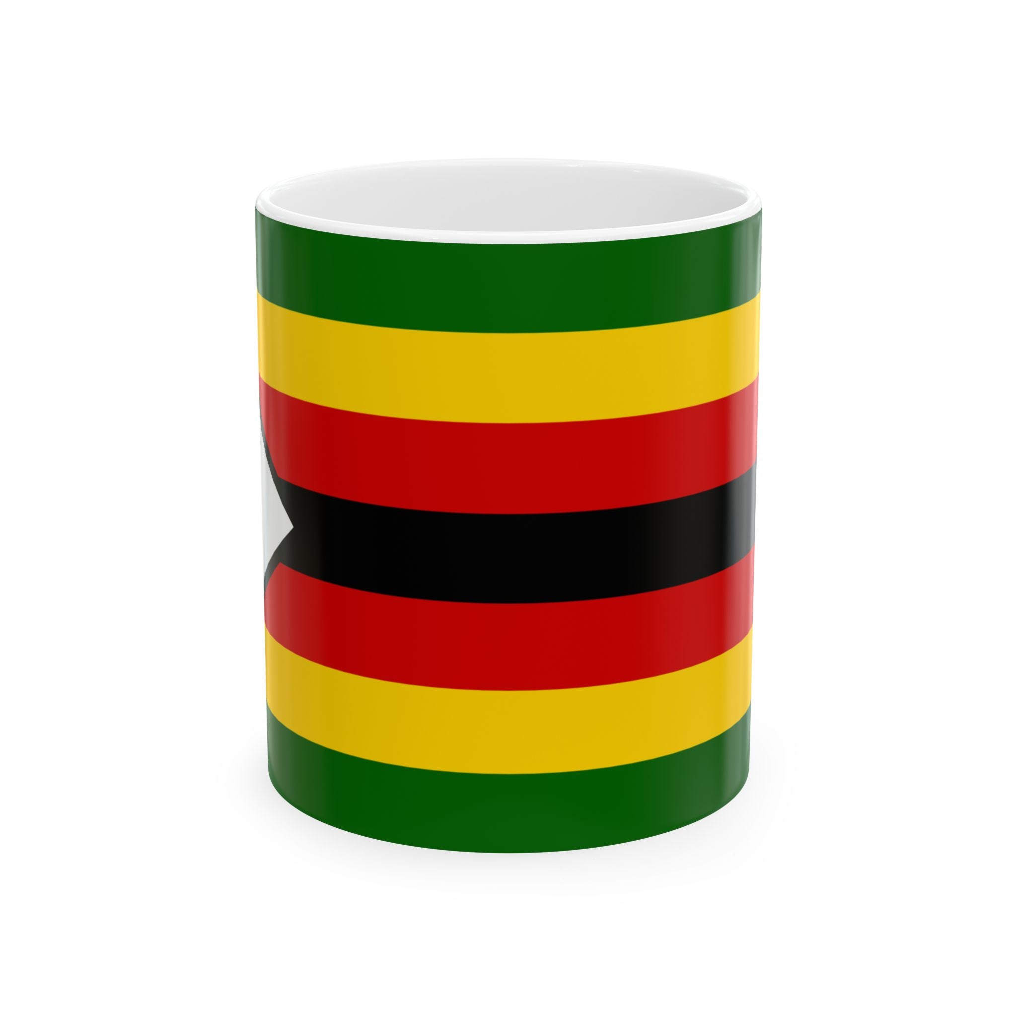 Zimbabwe Flag Mug | Patriotic Coffee Cup | Gift for Expats, Zimbabwe Heritage & Travelers