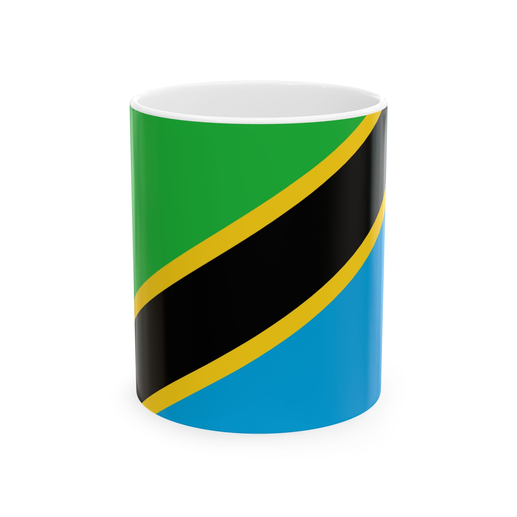 Tanzania Flag Mug | Patriotic Coffee Cup | Gift for Expats, Tanzania Heritage & Travelers