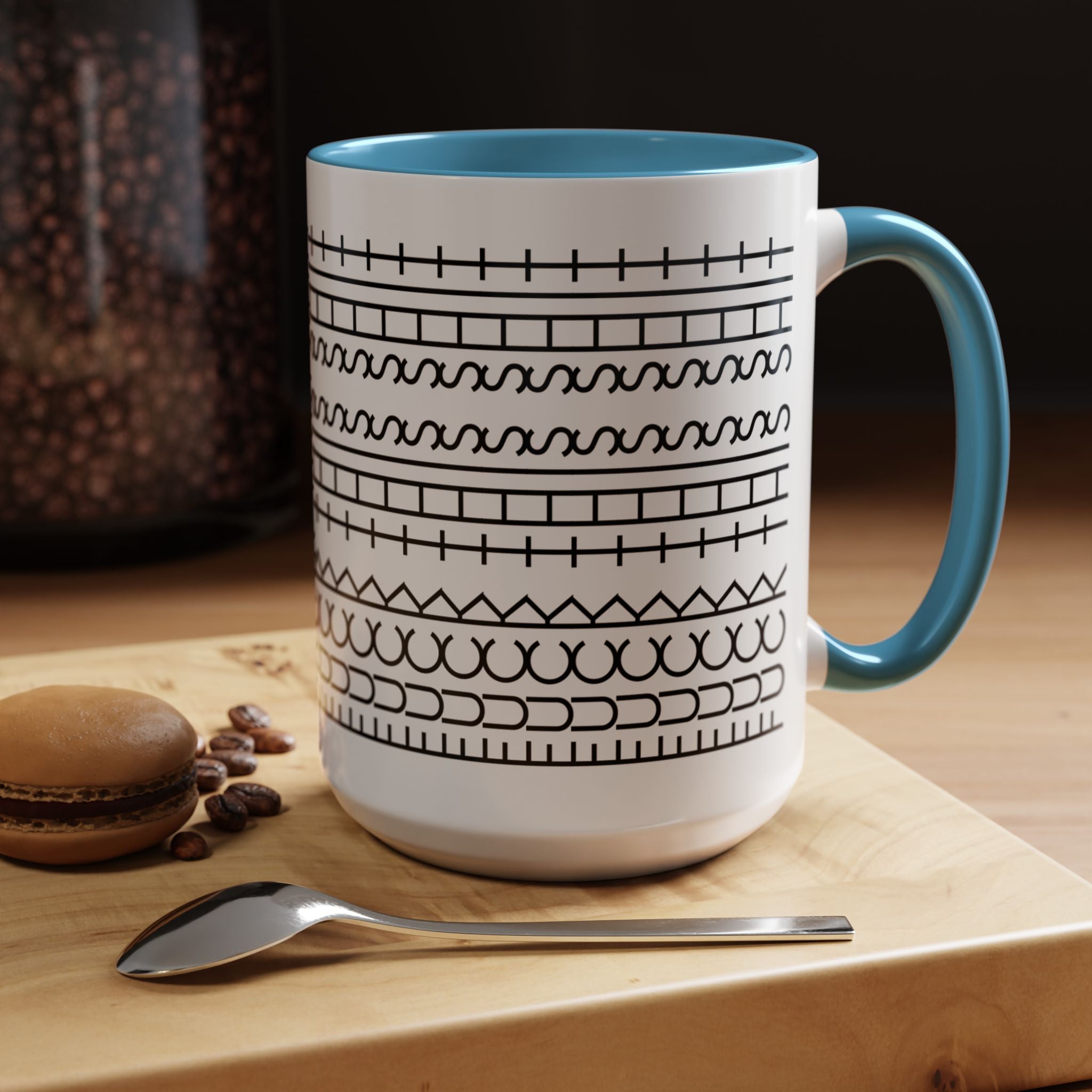 Funny "Fuck This Shit" Mug | Sarcastic Coffee Mug | Funny Office Mug | Coworker Gift | Minimalist Ceramic Mug | Choose Accent Color