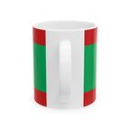 Mauritania Flag Mug | Patriotic Coffee Cup | Gift for Expats, Mauritania Heritage & Travelers