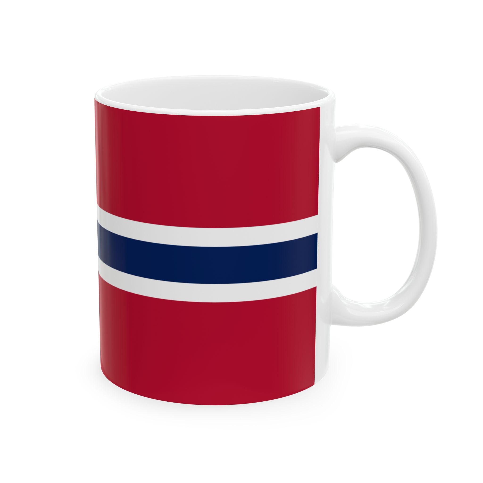 Norway Flag Mug | Patriotic Coffee Cup | Gift for Expats, Norway Heritage & Travelers