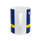 Curaçao Flag Mug | Patriotic Coffee Cup | Gift for Expats, Curaçao Heritage & Travelers