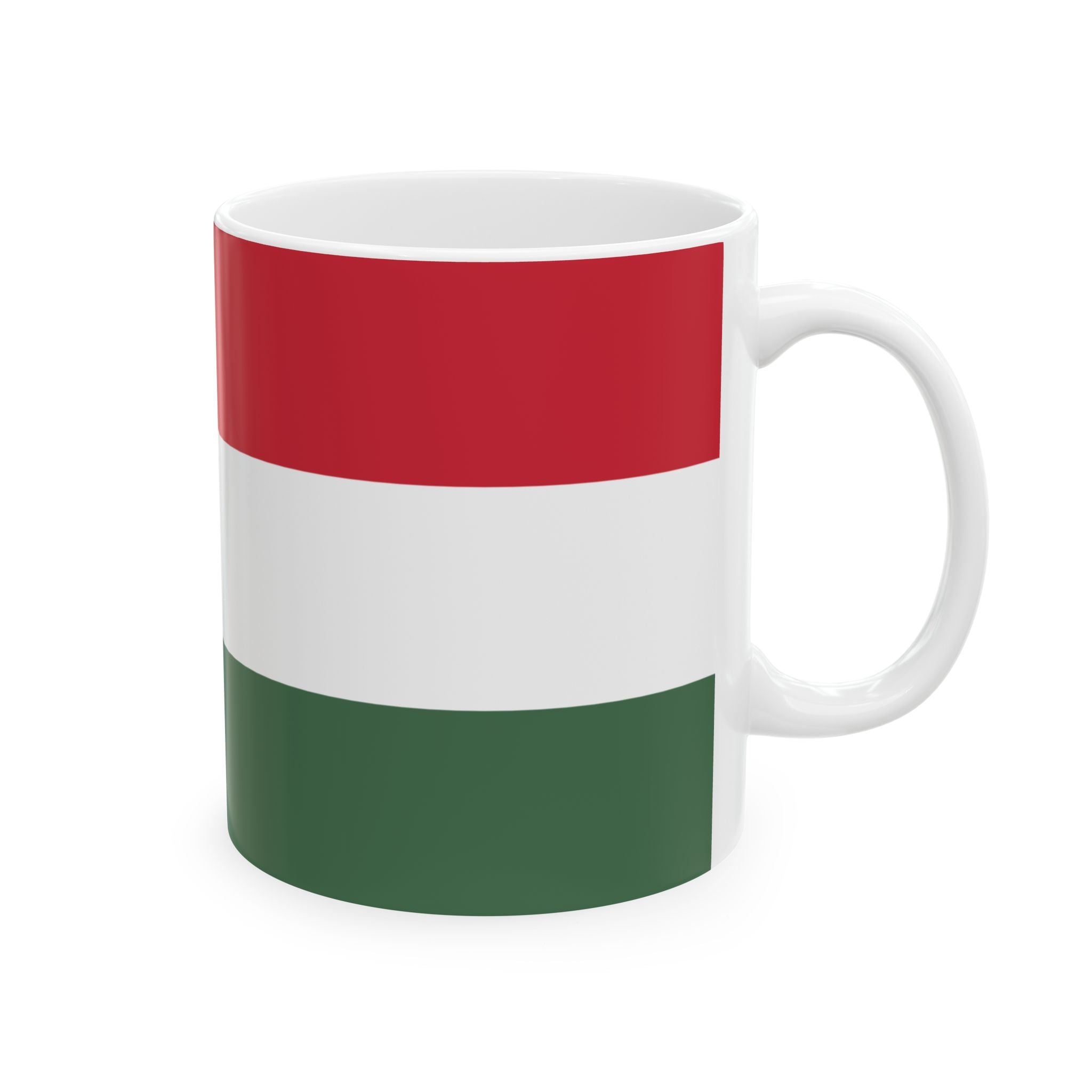 Hungary Flag Mug | Patriotic Coffee Cup | Gift for Expats, Hungary Heritage & Travelers