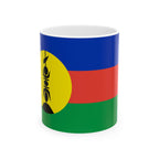 New Caledonia Flag Mug | Patriotic Coffee Cup | Gift for Expats, New Caledonia Heritage & Travelers