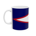American Samoa Flag Mug | Patriotic Coffee Cup | Gift for Expats, American Samoa Heritage & Travelers