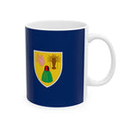 Turks and Caicos Islands Flag Mug | Patriotic Coffee Cup | Gift for Expats, Turks and Caicos Islands Heritage & Travelers