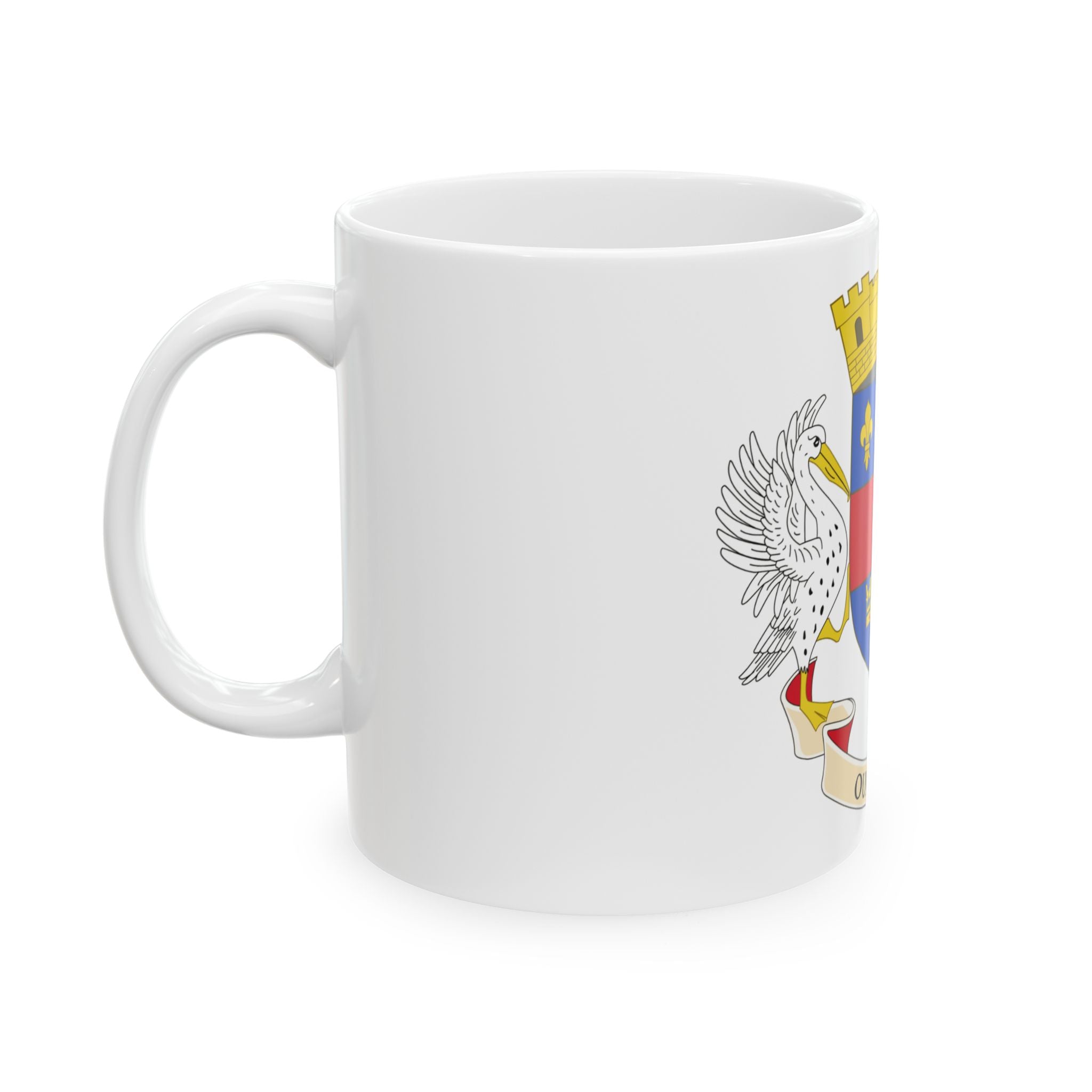 Saint Barthélemy Flag Mug | Patriotic Coffee Cup | Gift for Expats, Saint Barthélemy Heritage & Travelers