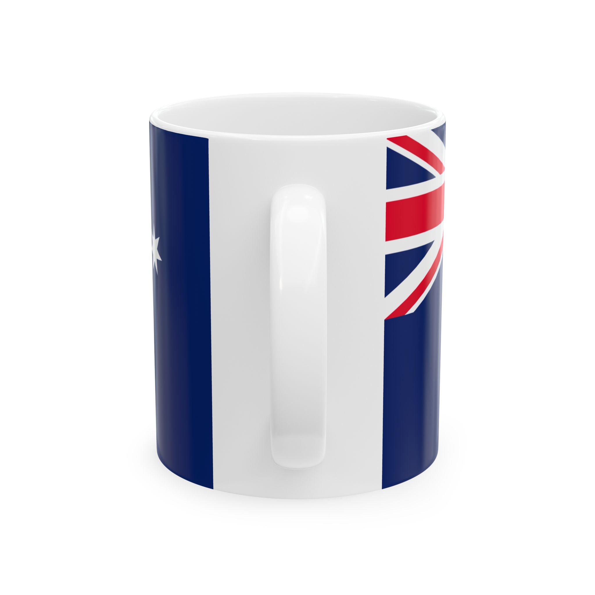 Australia Flag Mug | Patriotic Coffee Cup | Gift for Expats, Australia Heritage & Travelers