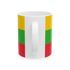 Myanmar Flag Mug | Patriotic Coffee Cup | Gift for Expats, Myanmar Heritage & Travelers
