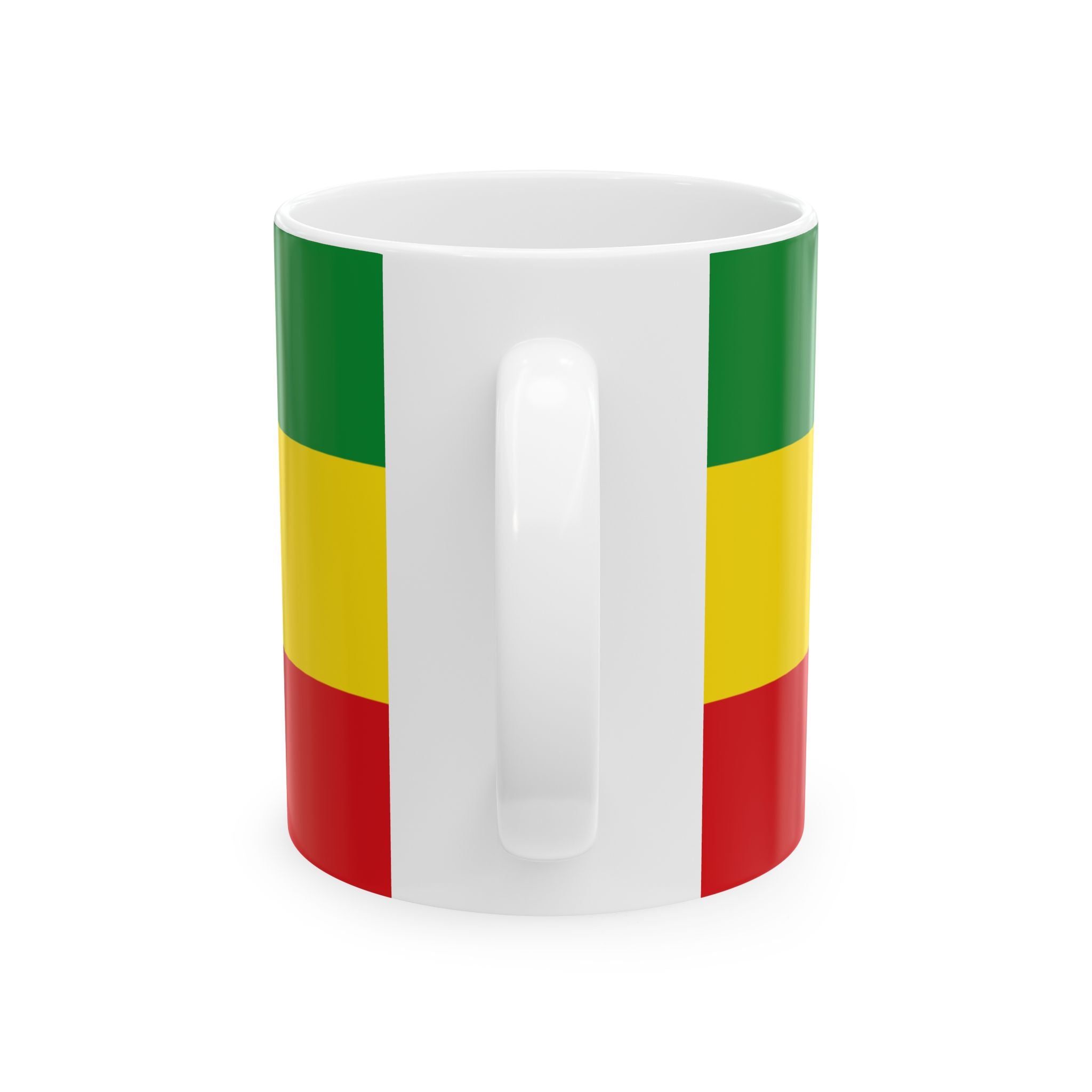 Ethiopia Flag Mug | Patriotic Coffee Cup | Gift for Expats, Ethiopia Heritage & Travelers