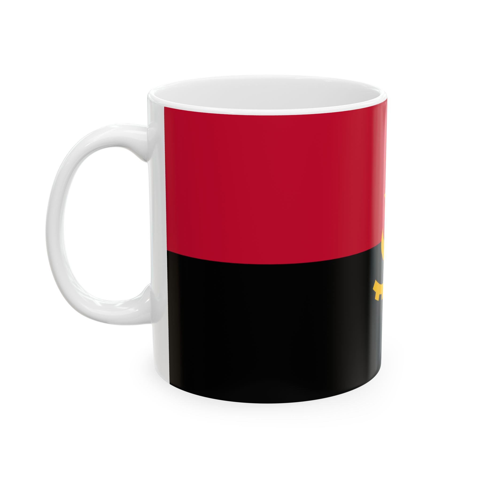 Angola Flag Mug | Patriotic Coffee Cup | Gift for Expats, Angola Heritage & Travelers