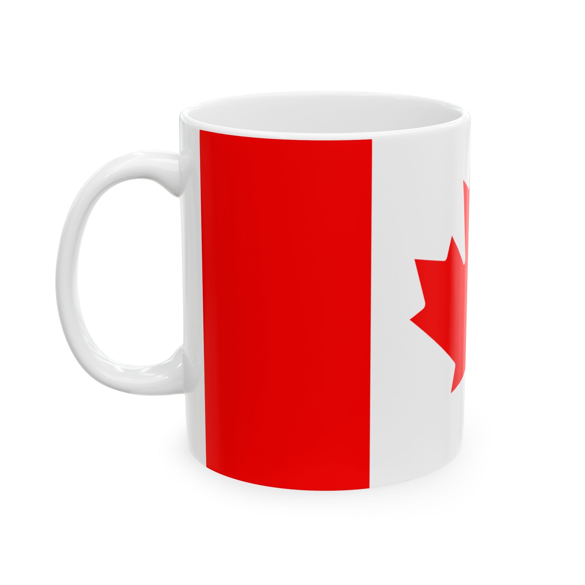 Canada Flag Mug | Patriotic Coffee Cup | Gift for Expats, Canada Heritage & Travelers