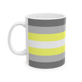 Demigender Pride Mug | Demigender Flag Coffee Cup | LGBTQ+ Pride Gift | Queer Community Mug