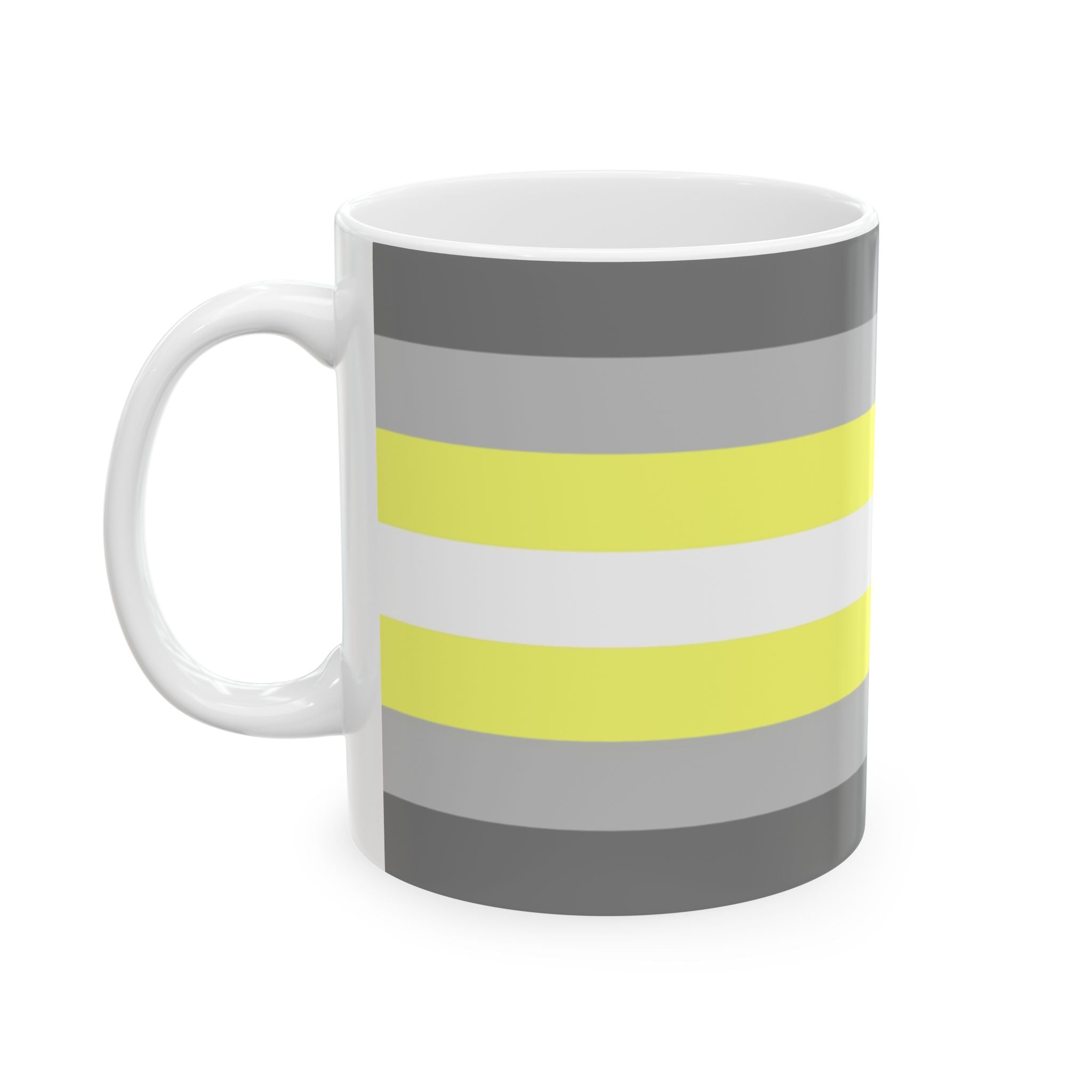 Demigender Pride Mug | Demigender Flag Coffee Cup | LGBTQ+ Pride Gift | Queer Community Mug