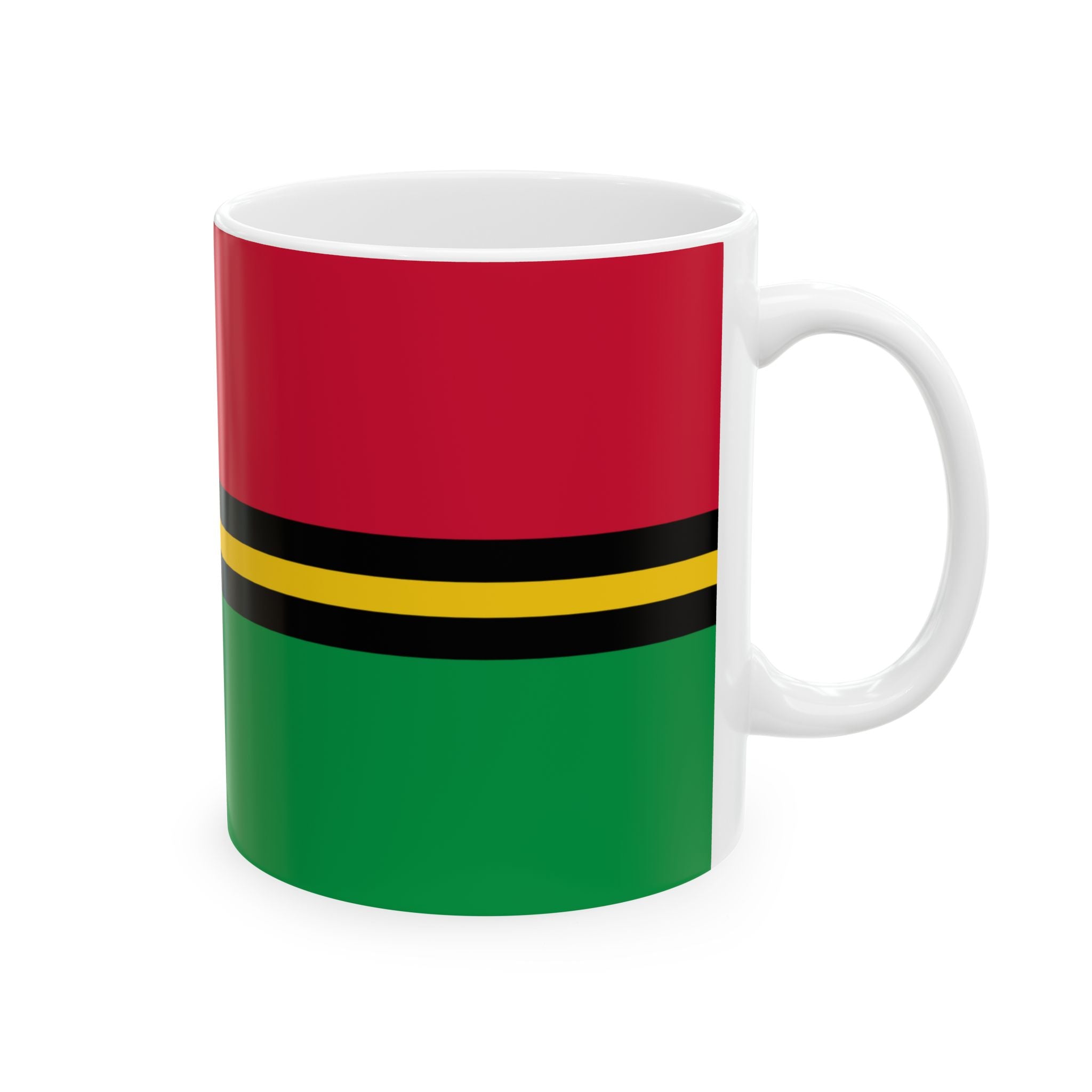 Vanuatu Flag Mug | Patriotic Coffee Cup | Gift for Expats, Vanuatu Heritage & Travelers