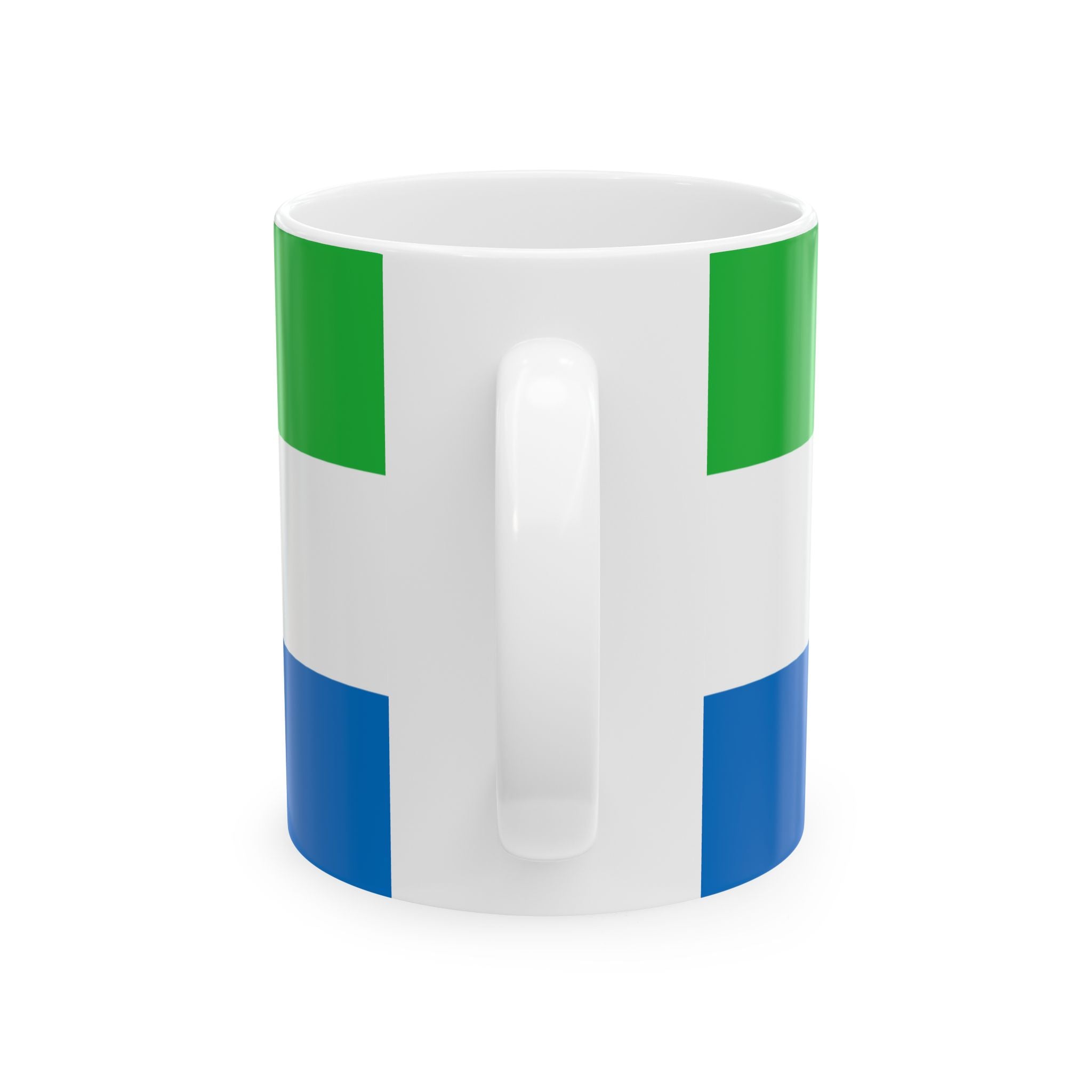 Sierra Leone Flag Mug | Patriotic Coffee Cup | Gift for Expats, Sierra Leone Heritage & Travelers