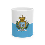 San Marino Flag Mug | Patriotic Coffee Cup | Gift for Expats, San Marino Heritage & Travelers