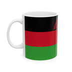 Malawi Flag Mug | Patriotic Coffee Cup | Gift for Expats, Malawi Heritage & Travelers