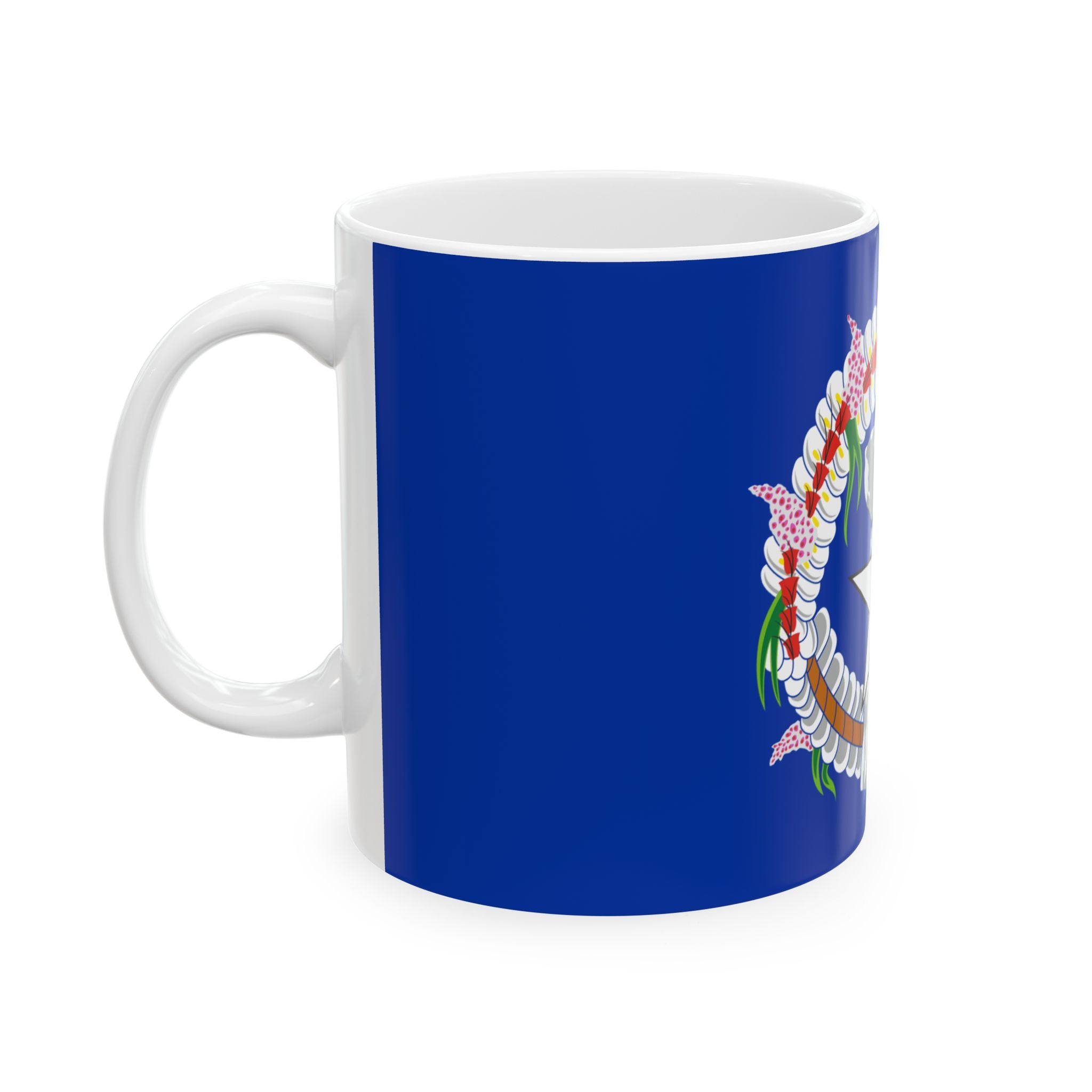 Northern Mariana Islands Flag Mug | Patriotic Coffee Cup | Gift for Expats, Northern Mariana Islands Heritage & Travelers
