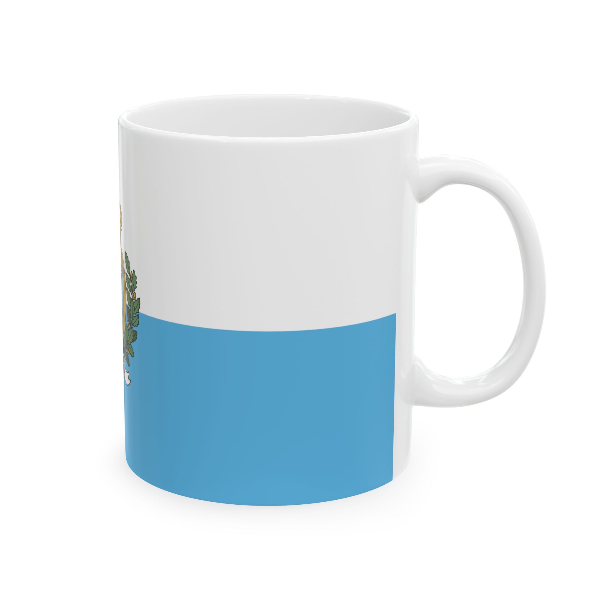 San Marino Flag Mug | Patriotic Coffee Cup | Gift for Expats, San Marino Heritage & Travelers