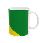 French Guiana Flag Mug | Patriotic Coffee Cup | Gift for Expats, French Guiana Heritage & Travelers