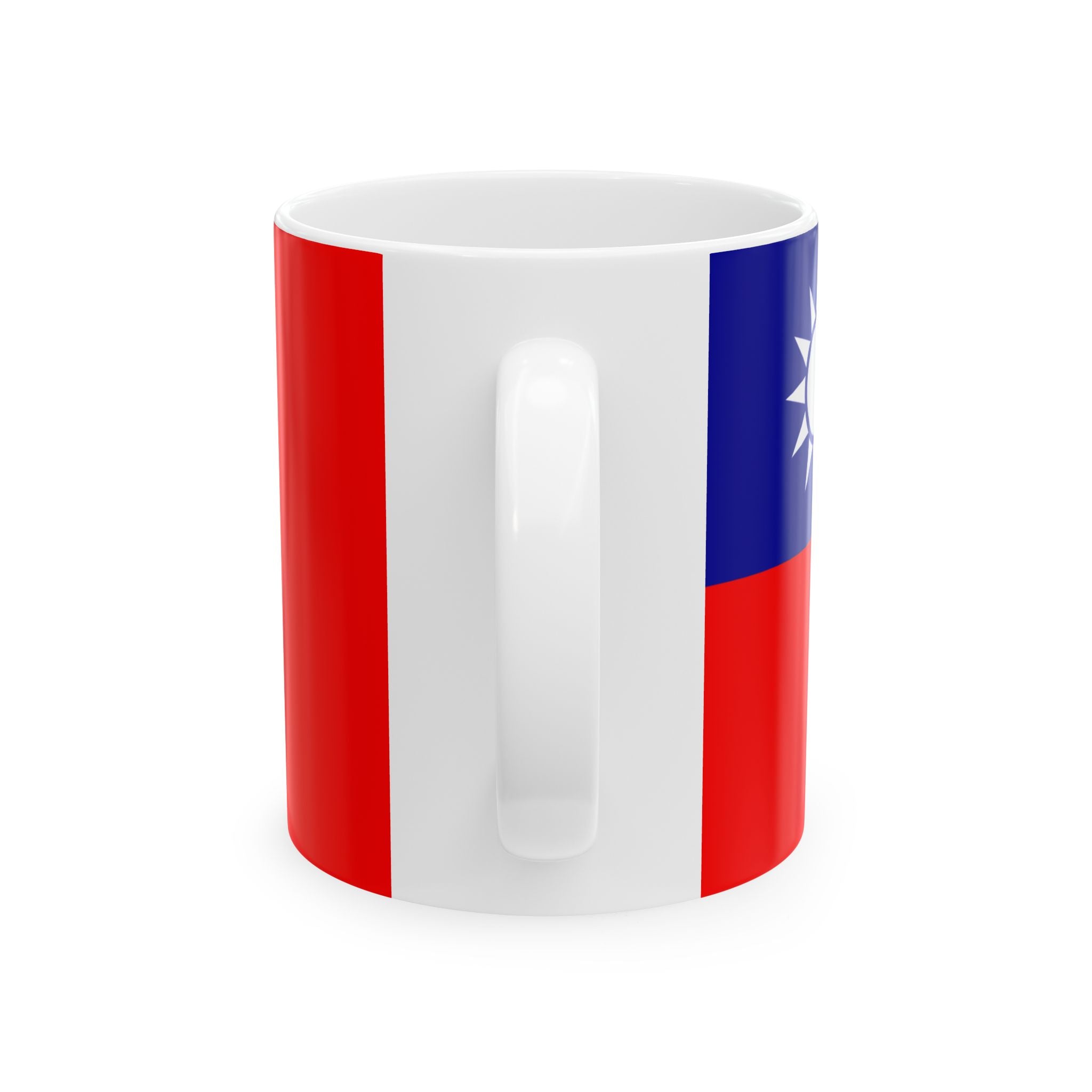 Taiwan Flag Mug | Patriotic Coffee Cup | Gift for Expats, Taiwan Heritage & Travelers