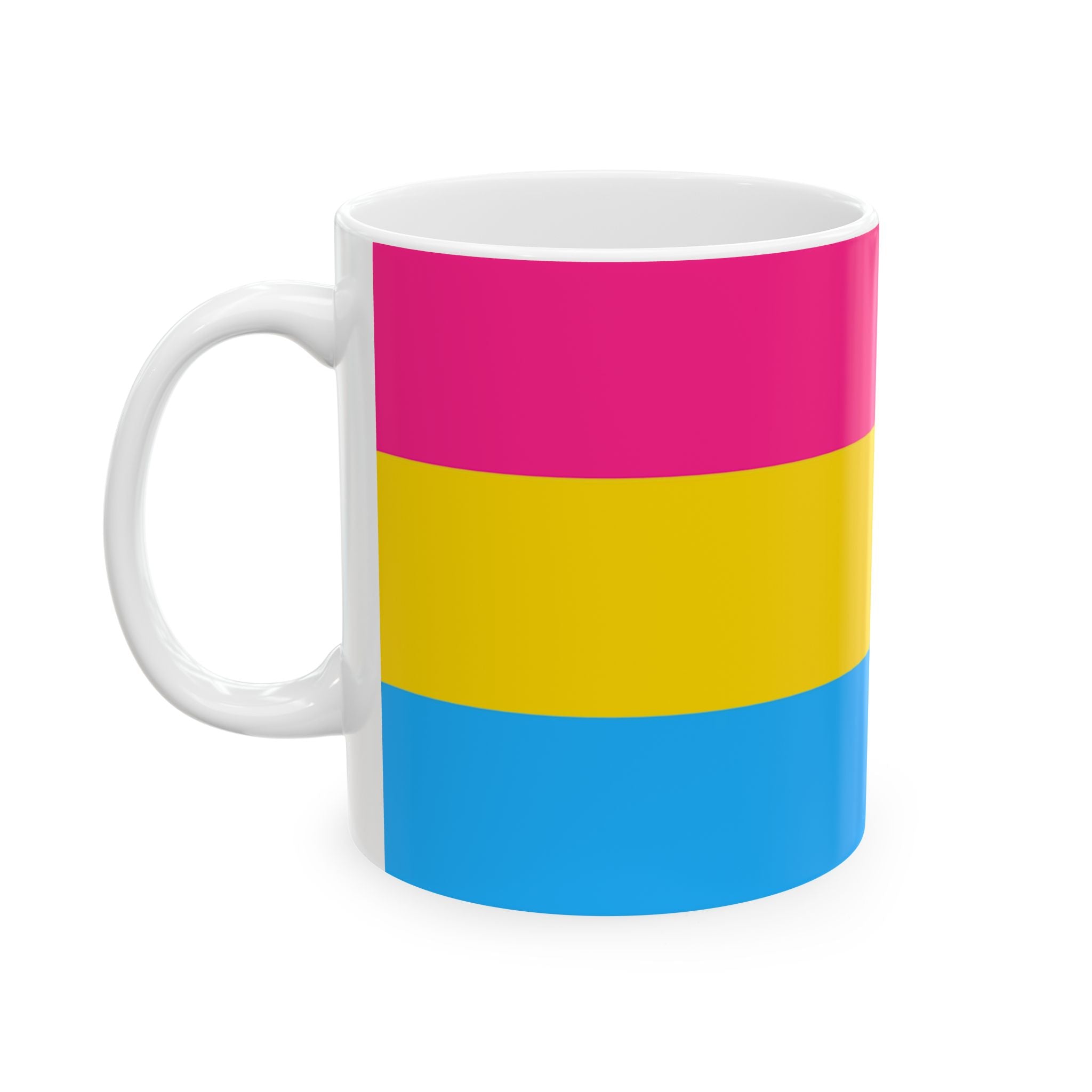 Pansexual Pride Mug | Pansexual Flag Coffee Cup | LGBTQ+ Pride Gift | Queer Community Mug