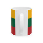 Lithuania Flag Mug | Patriotic Coffee Cup | Gift for Expats, Lithuania Heritage & Travelers