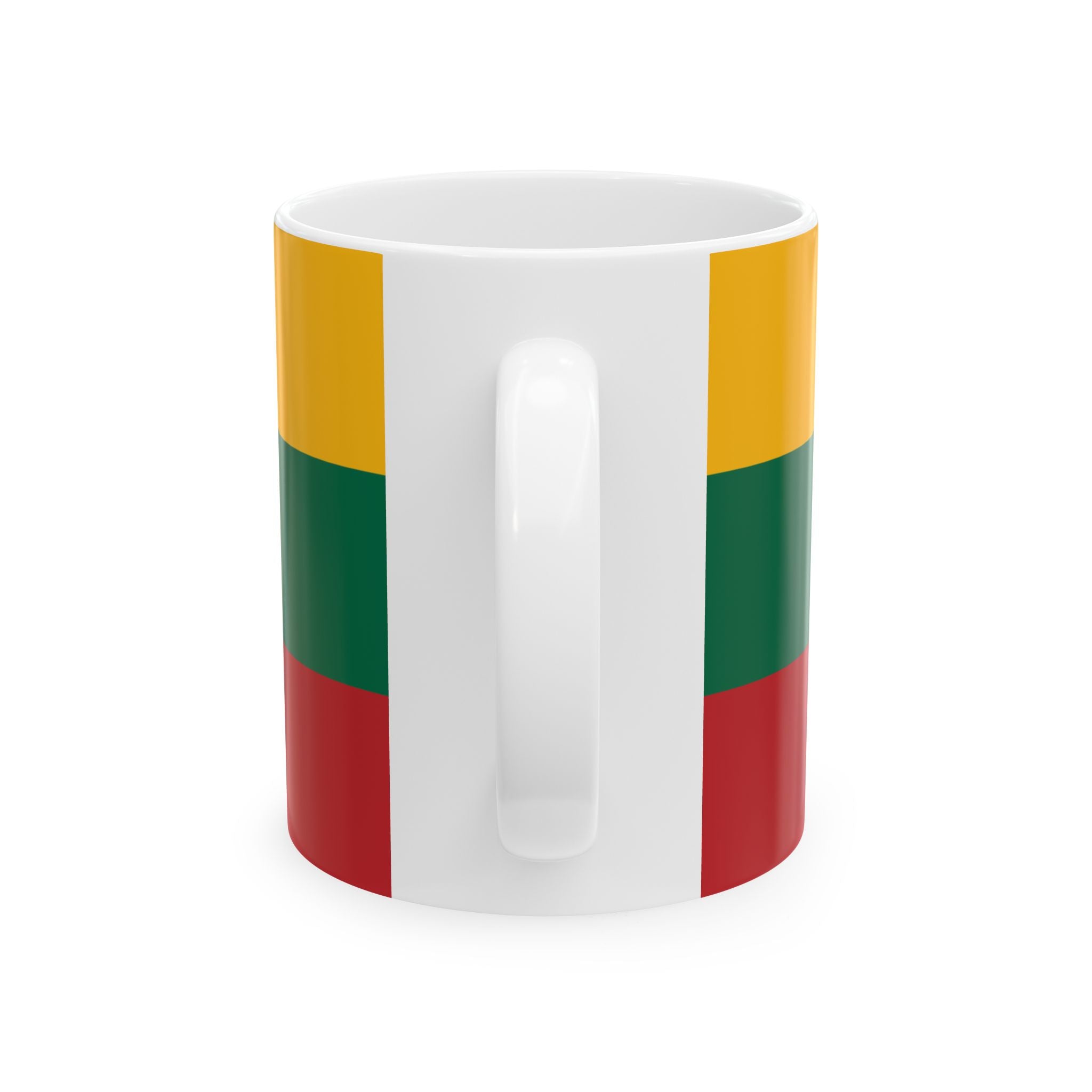 Lithuania Flag Mug | Patriotic Coffee Cup | Gift for Expats, Lithuania Heritage & Travelers