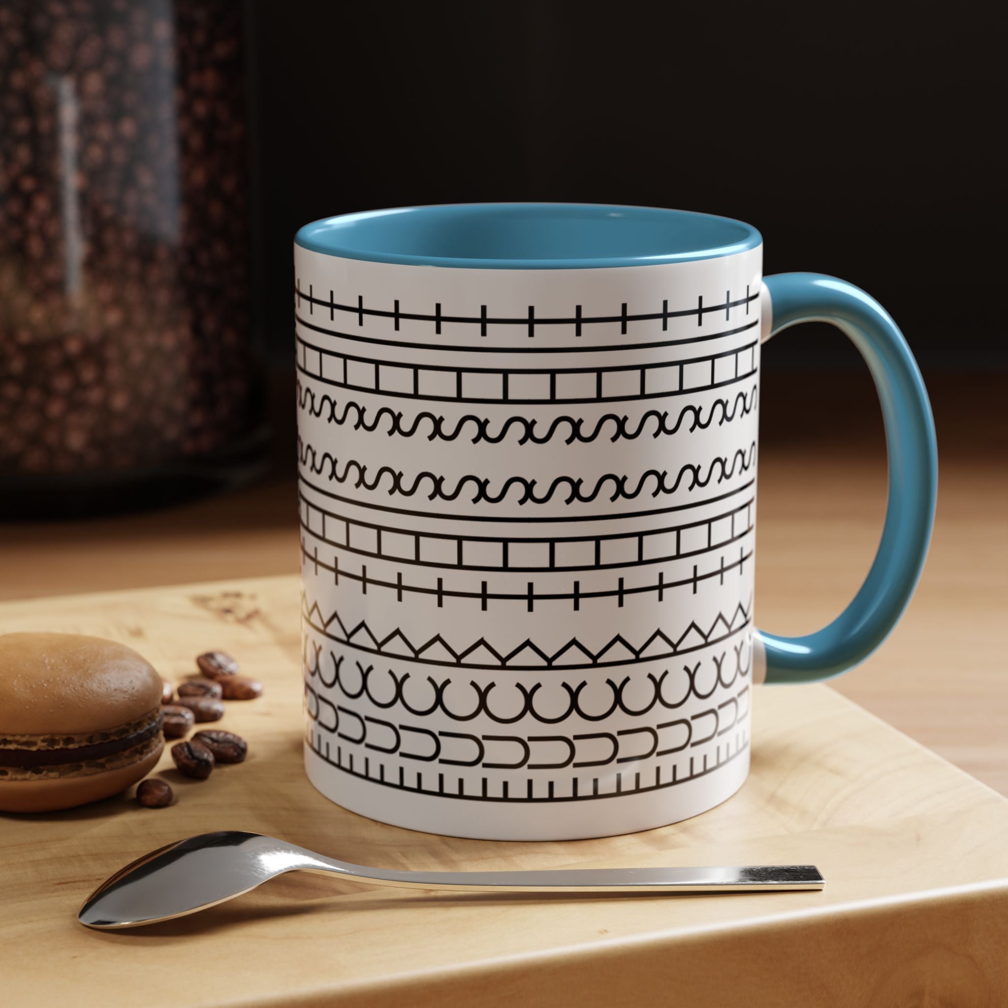 Funny "Fuck This Shit" Mug | Sarcastic Coffee Mug | Funny Office Mug | Coworker Gift | Minimalist Ceramic Mug | Choose Accent Color