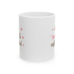 stay sweet & caffeinated Mug | Cute Girly Coffee Mug | Pink Aesthetic Coffee Cup | Coffee Lover Gift | Feminine Ceramic Mug