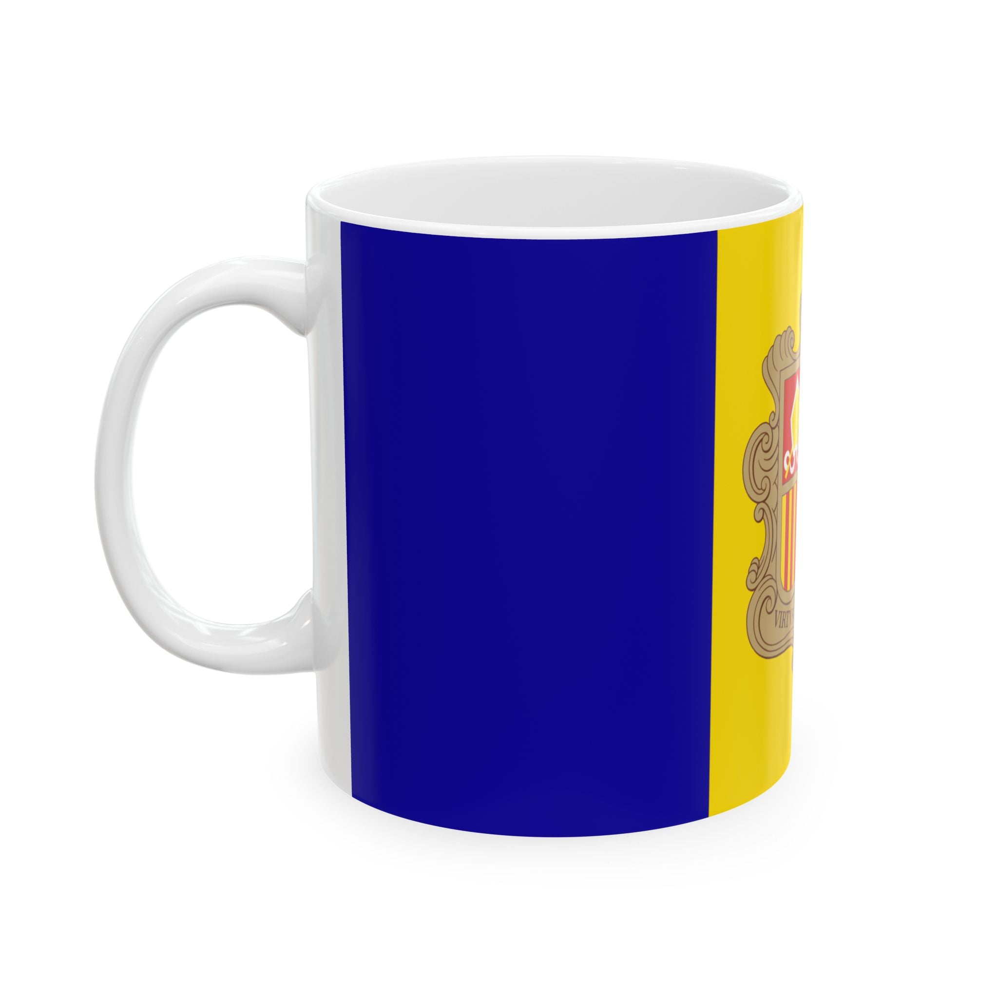 Andorra Flag Mug | Patriotic Coffee Cup | Gift for Expats, Andorra Heritage & Travelers
