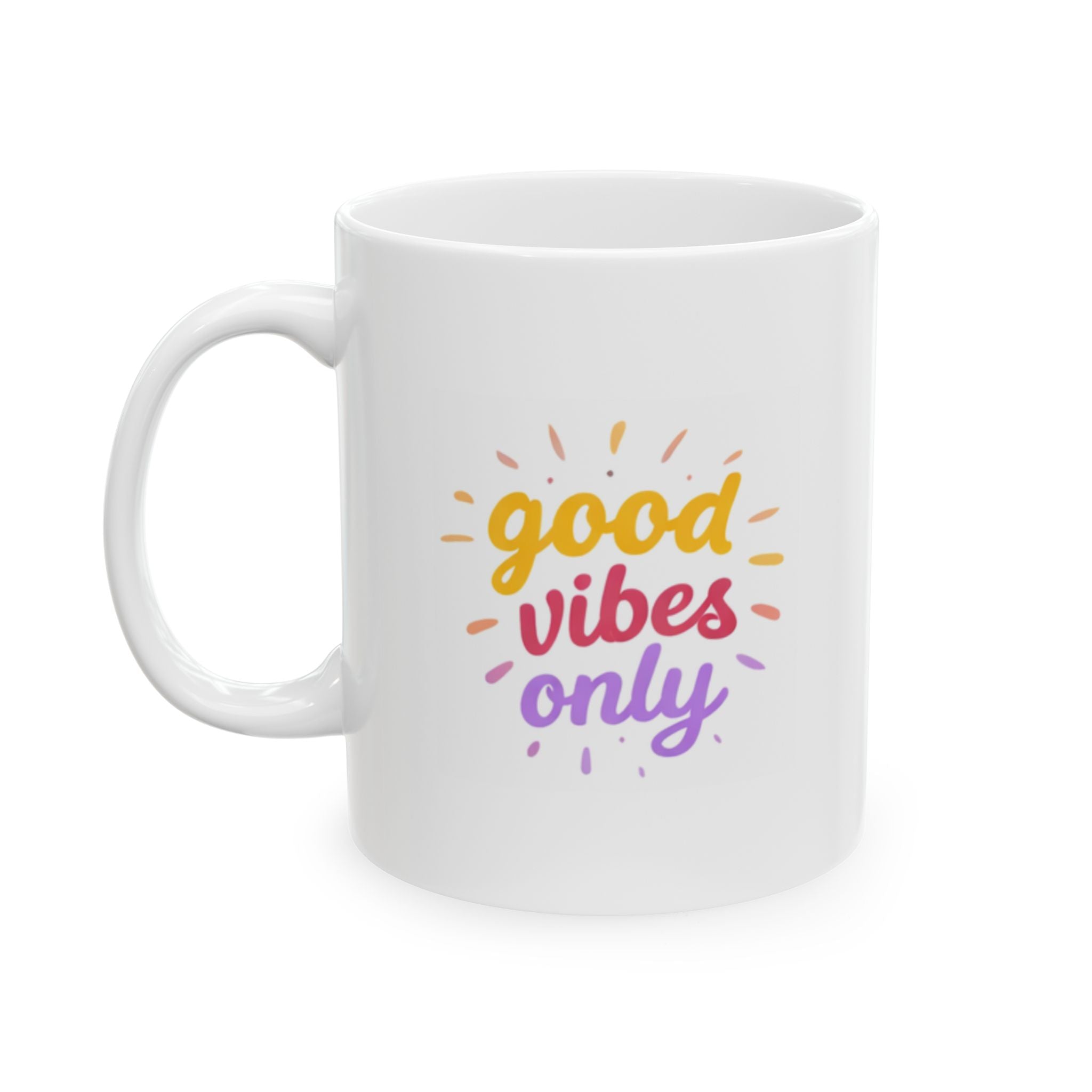 good vibes only Summer Mug | Cute Coffee Mug | Beach Coffee Cup | Iced Coffee Mug | Summer Gift | Ceramic Mug