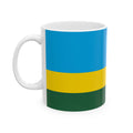 Rwanda Flag Mug | Patriotic Coffee Cup | Gift for Expats, Rwanda Heritage & Travelers