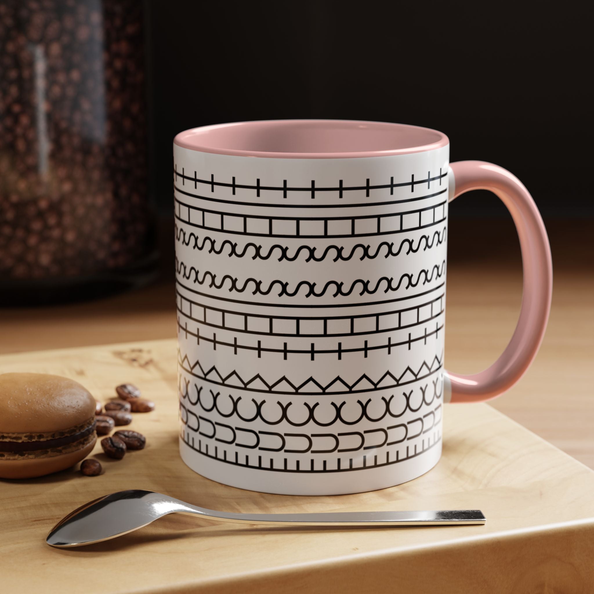 Funny "Fuck This Shit" Mug | Sarcastic Coffee Mug | Funny Office Mug | Coworker Gift | Minimalist Ceramic Mug | Choose Accent Color