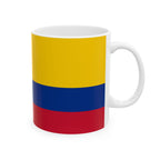 Colombia Flag Mug | Patriotic Coffee Cup | Gift for Expats, Colombia Heritage & Travelers