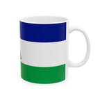 Lesotho Flag Mug | Patriotic Coffee Cup | Gift for Expats, Lesotho Heritage & Travelers