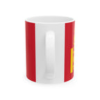Mongolia Flag Mug | Patriotic Coffee Cup | Gift for Expats, Mongolia Heritage & Travelers