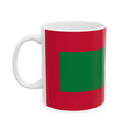 Maldives Flag Mug | Patriotic Coffee Cup | Gift for Expats, Maldives Heritage & Travelers