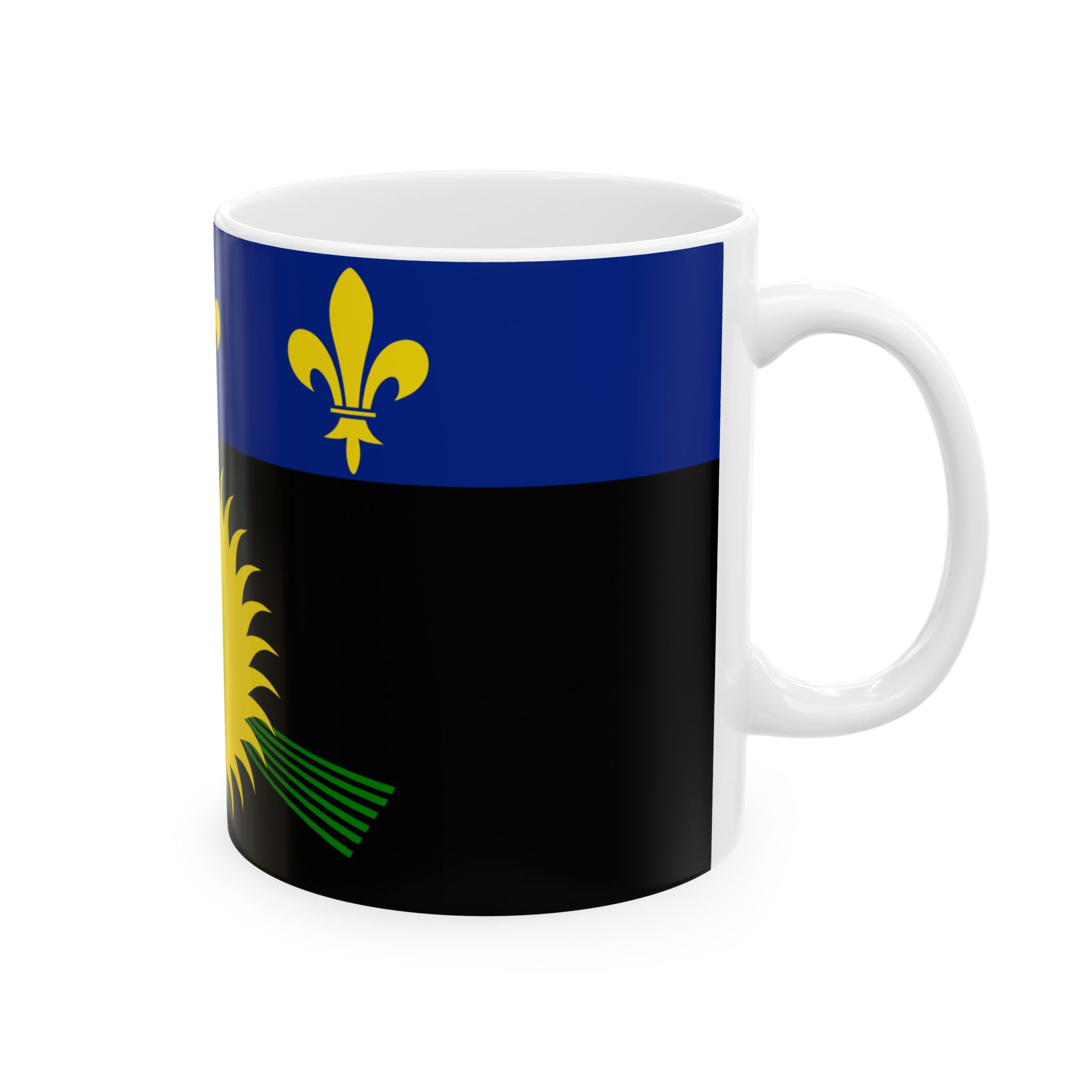 Guadeloupe Flag Mug | Patriotic Coffee Cup | Gift for Expats, Guadeloupe Heritage & Travelers