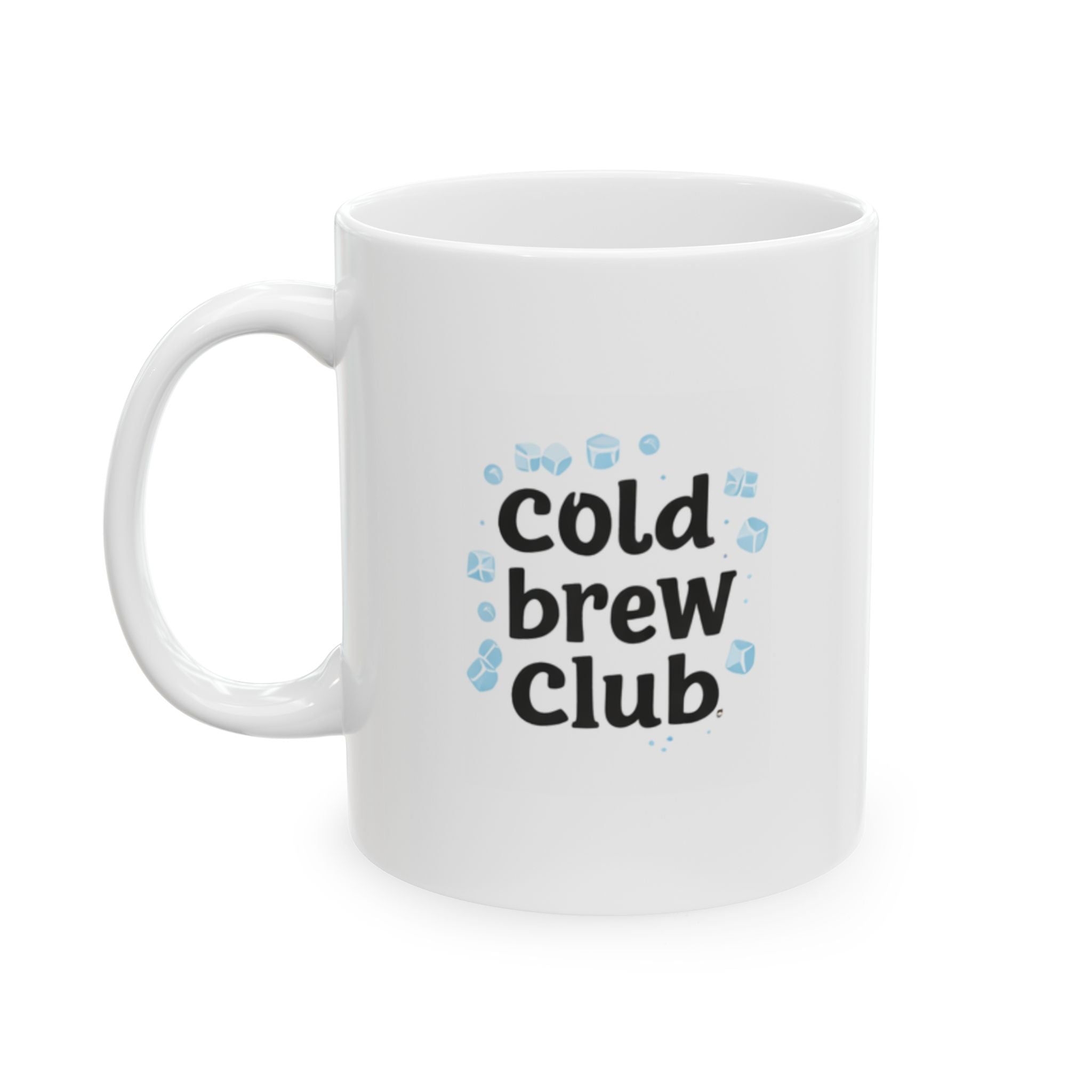 cold brew club Summer Mug | Cute Coffee Mug | Beach Coffee Cup | Iced Coffee Mug | Summer Gift | Ceramic Mug