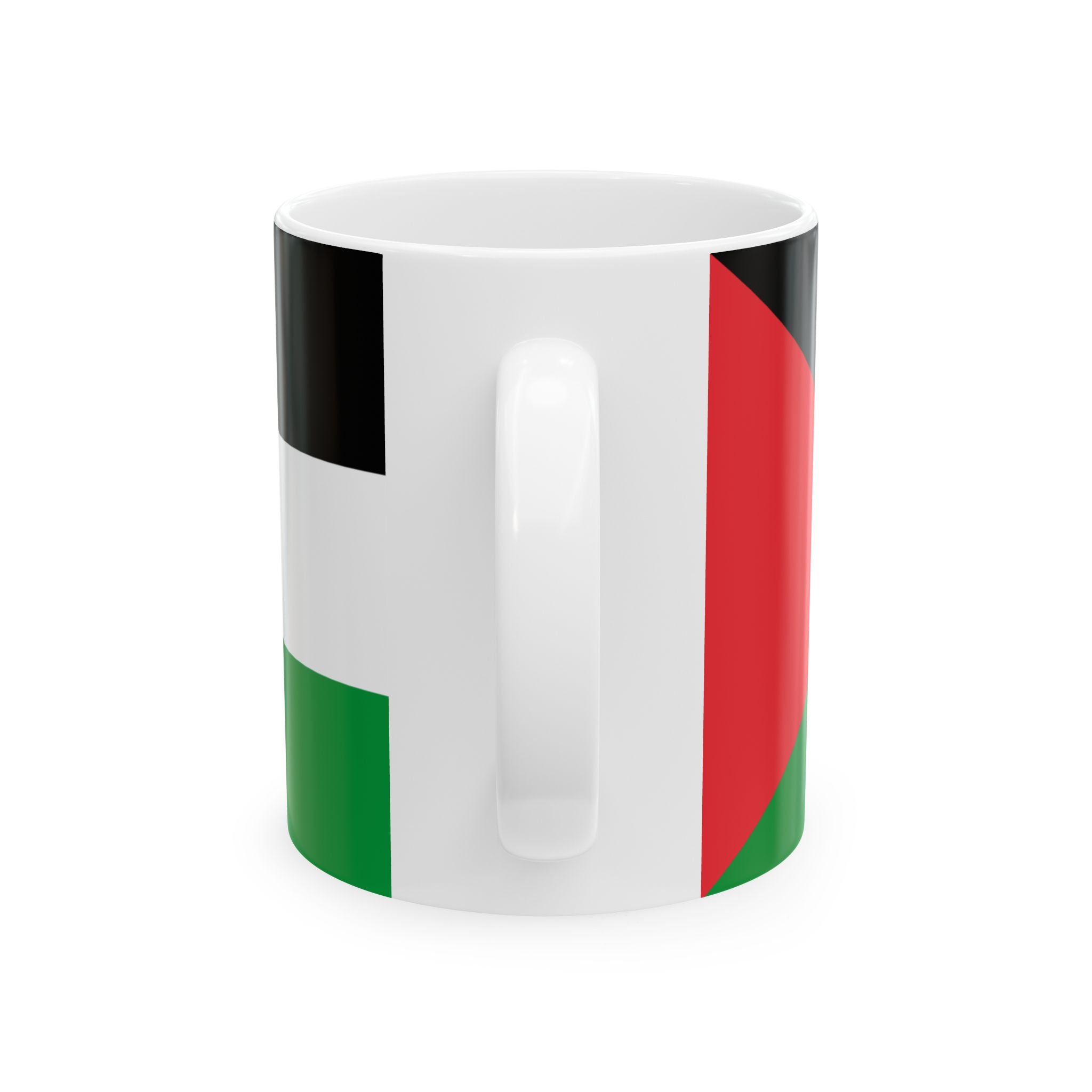 Palestine Flag Mug | Patriotic Coffee Cup | Gift for Expats, Palestine Heritage & Travelers