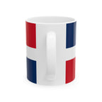 Dominican Republic Flag Mug | Patriotic Coffee Cup | Gift for Expats, Dominican Republic Heritage & Travelers