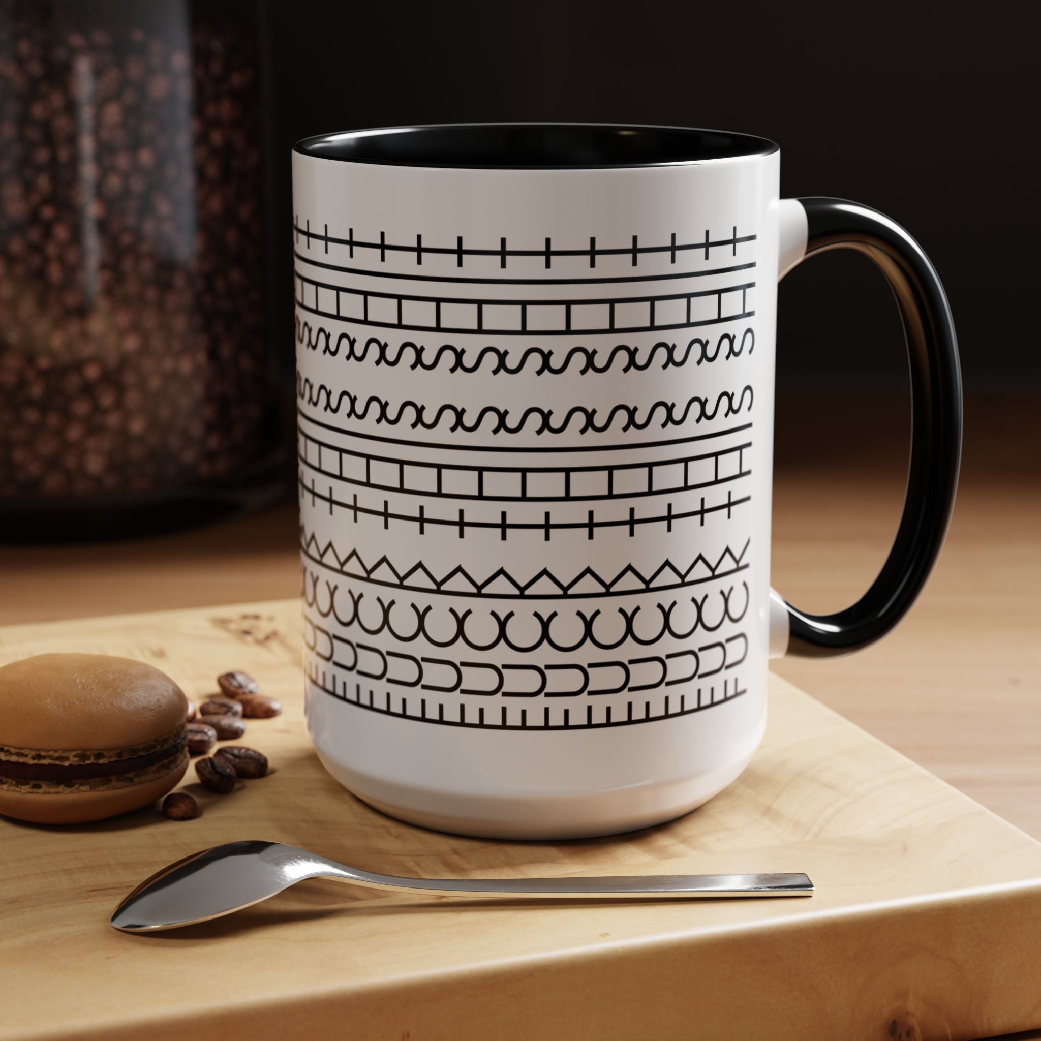 Funny "Fuck This Shit" Mug | Sarcastic Coffee Mug | Funny Office Mug | Coworker Gift | Minimalist Ceramic Mug | Choose Accent Color