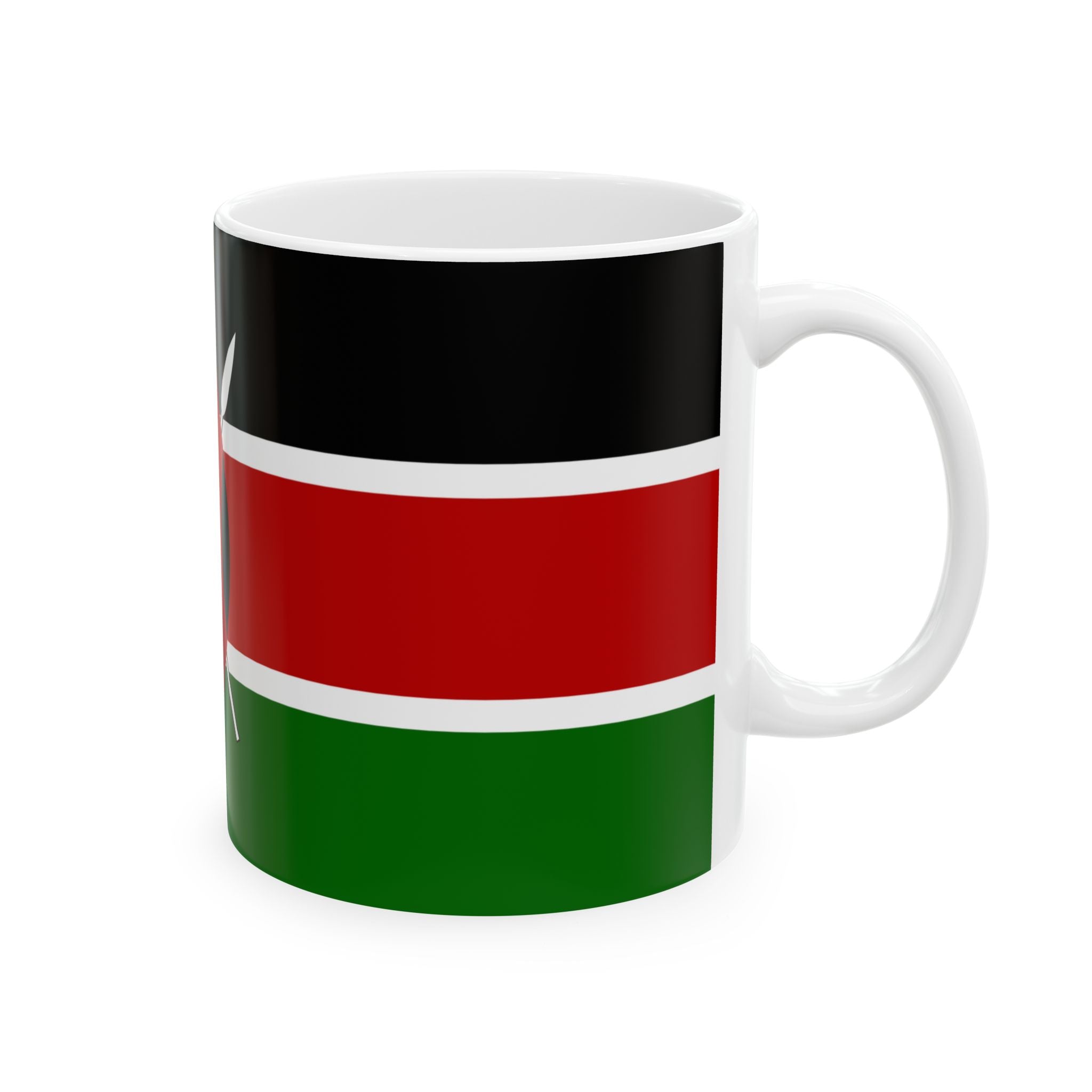 Kenya Flag Mug | Patriotic Coffee Cup | Gift for Expats, Kenya Heritage & Travelers